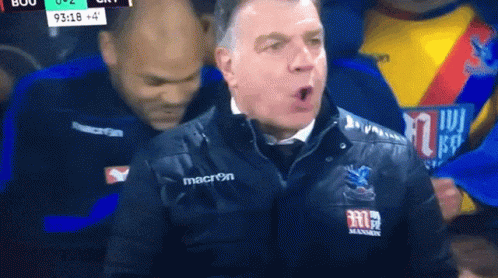 Man Wearing Macron Jacket