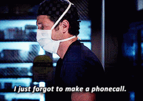 Man Wearing Mask And Hat Saying Forgot Phone Call GIF