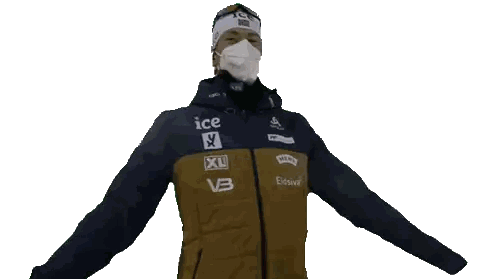 Man Wearing Mask and Jacket