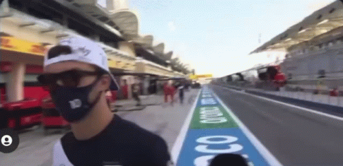 Man Wearing Mask And Sunglasses GIF