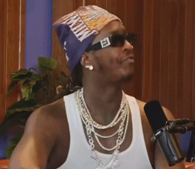 Man Wearing Milwaukee Bandana GIF