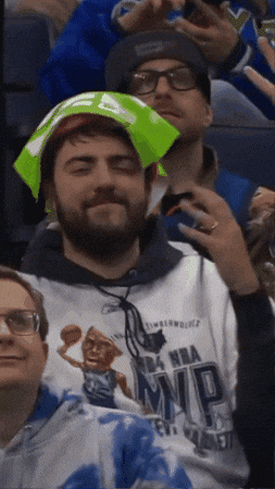Man Wearing NBA MVP Shirt GIF