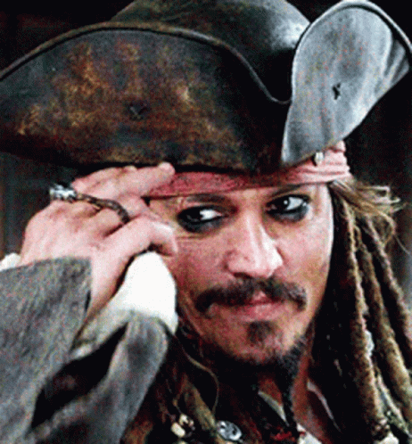 Man Wearing Pirate Hat and Ring