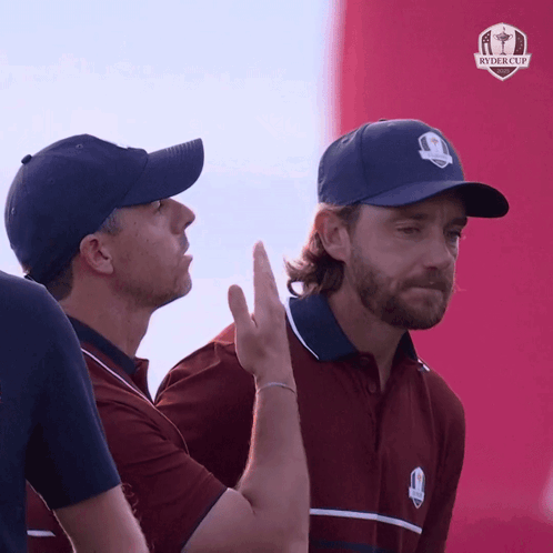 Man Wearing Ryder Cup Hat