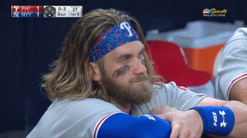 Man Wearing S Headband