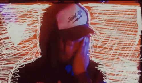 Man Wearing Saint R White Hat