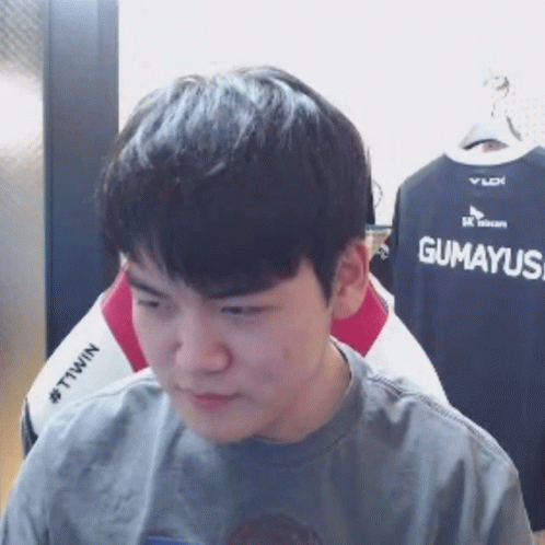 Man Wearing Shirt Saying Gumayus GIF