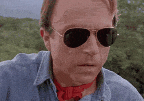 Man Wearing Sunglasses and Bandana