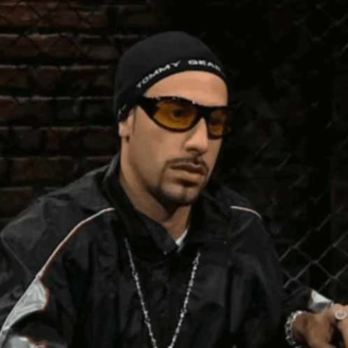 Man Wearing Sunglasses and Beanie Tommy Gear
