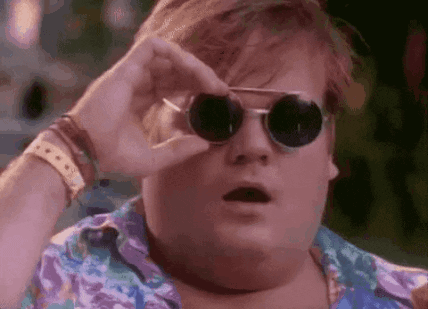 Man Wearing Sunglasses Looking Through Glasses