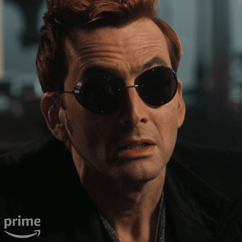 Man Wearing Sunglasses With Prime