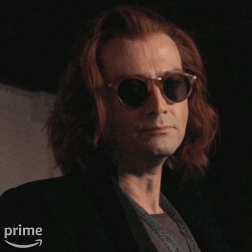 Man Wearing Sunglasses With Yep Text