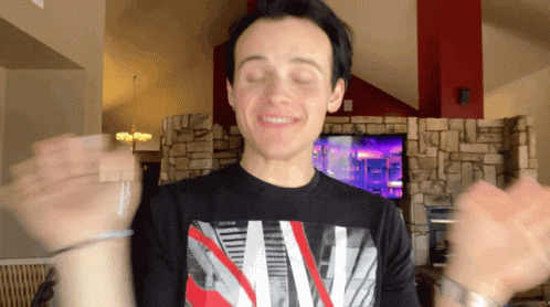 Man Wearing T-Shirt Saying S.W.W GIF