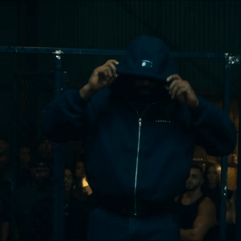 Man Wearing Virginia Black Jacket