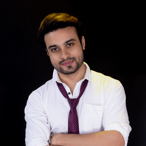 Man Wearing White Shirt with Ok