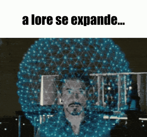 Man With Afro A Lore Se Expande GIF
