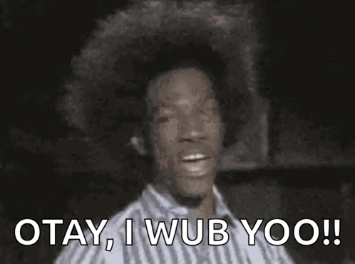 Man With Afro Giving Okay Sign GIF