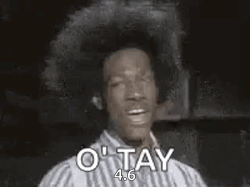 Man With Afro Giving Thumbs Up GIF