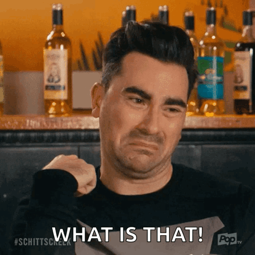 Man With Alcohol Bottle Saying What Is That GIF