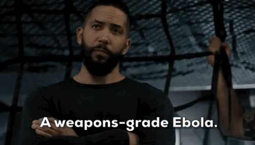 Man With Arms Crossed Weapons-Grade Ebola