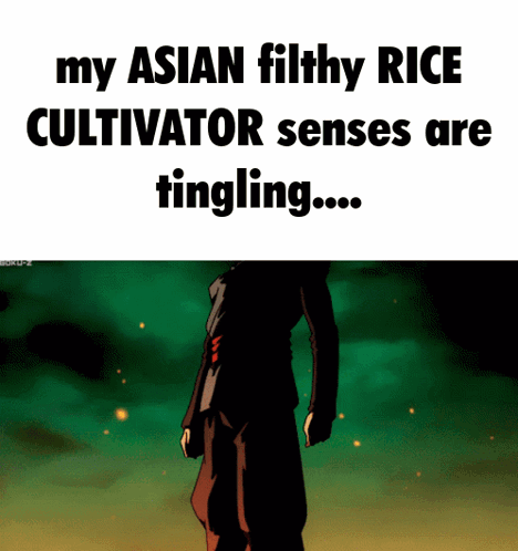 Man With Asian Rice Cultivator Senses Tingling GIF