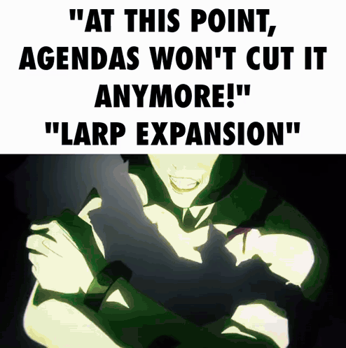 Man With At This Point Agendas Won't Cut It Anymore GIF