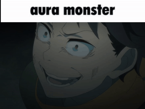 Man With Aura Monster
