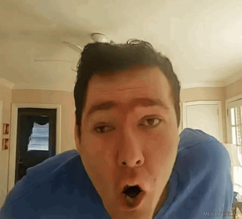 Man With Autism Thrilled Watching Screen GIF