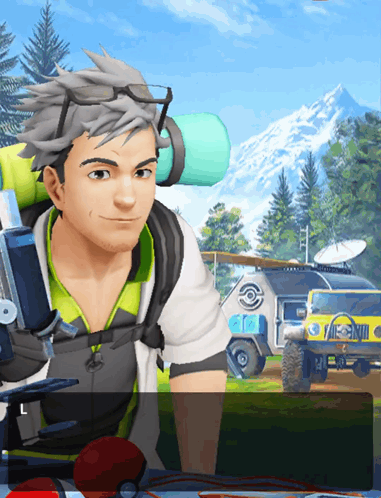Man With Backpack And Microscope At Expedition Jeep GIF