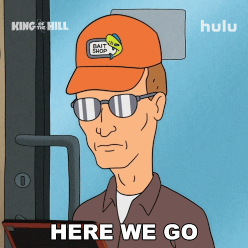 Man with Bait Shop Hat