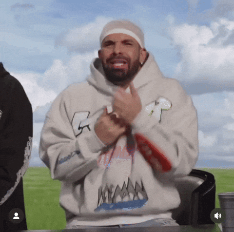 Man With Bandage Wearing Miami Hoodie GIF