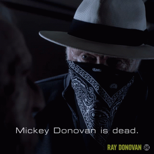 Man with Bandana on Face Dead