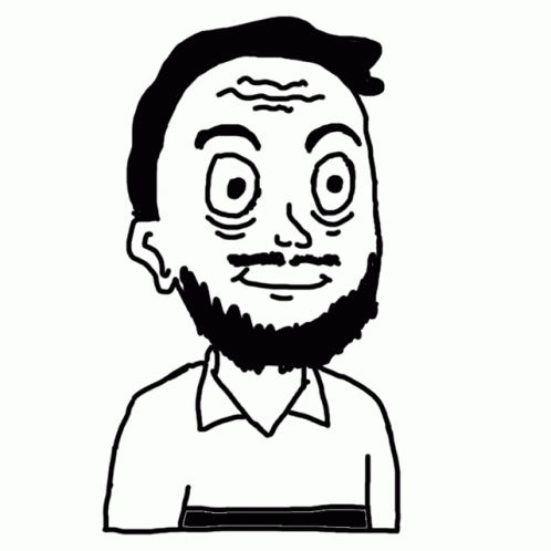 Man With Beard and Big Eyes