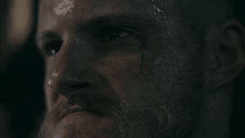 Man With Beard And Bloody Eye GIF