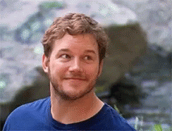Man with Beard and Blue Shirt Smiling
