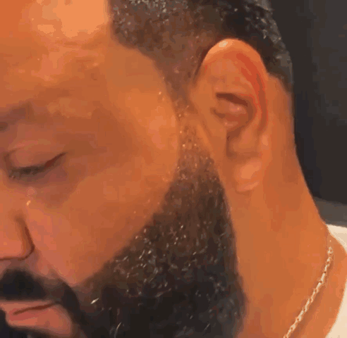 Man with Beard and Chain