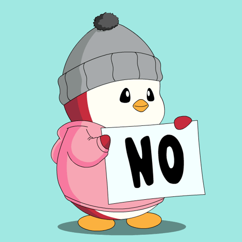 Man with Beard and Glasses Saying No Way