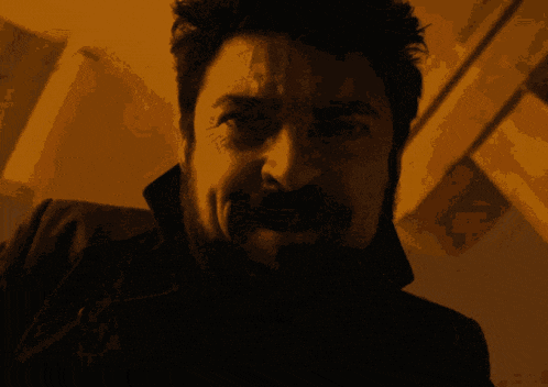 Man with Beard and Mustache