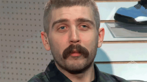 Man with Beard and Mustache