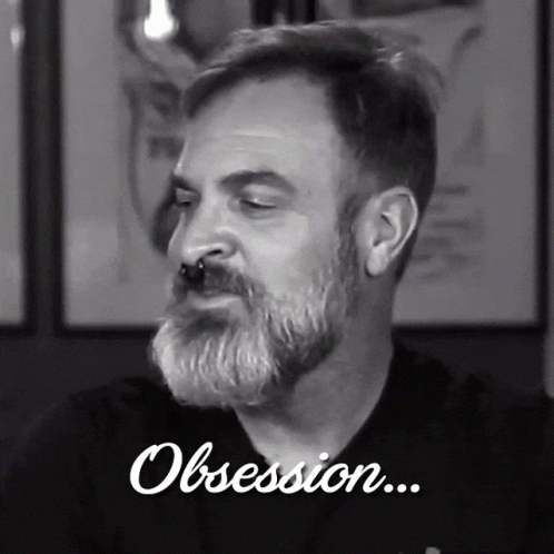 Man with Beard and Obsession