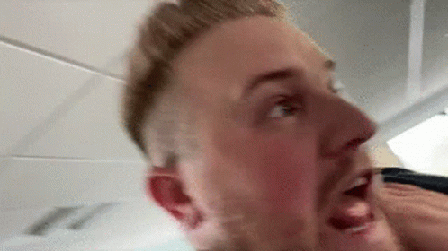 Man With Beard And Open Mouth GIF