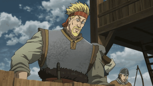 Man With Beard And Red Headband GIF