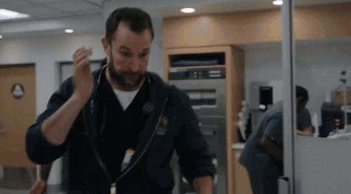 Man with Beard and Stethoscope
