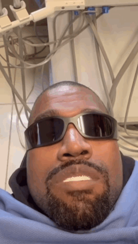 Man with Beard and Sunglasses Smiling