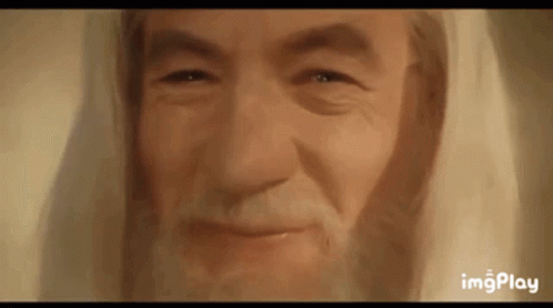 Man With Beard And White Cloth On Head GIF