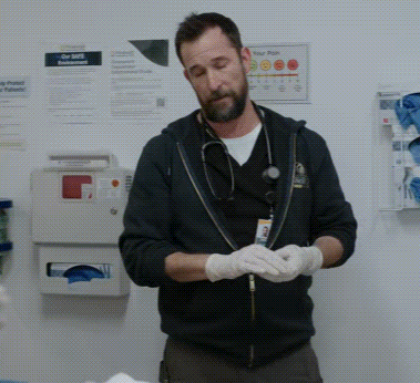 Man with Beard and Your Plan Name Tag