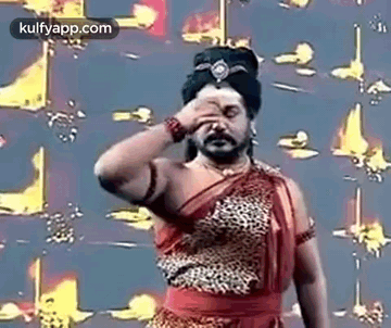 Man With Beard Covering Face GIF