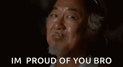 Man With Beard Crying Saying Im Proud Of You Bro