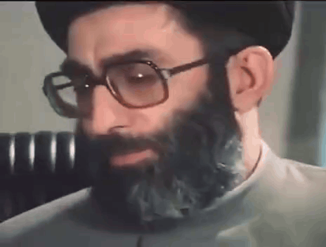 Man With Beard Glasses Hat White Shirt GIF