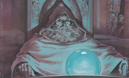 Man With Beard Holding Blue Ball